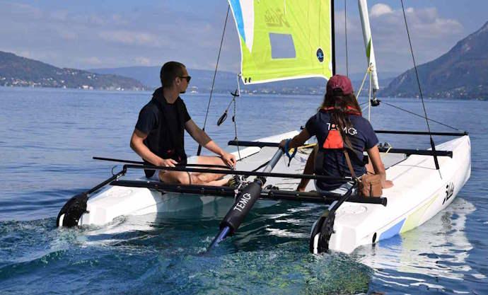 TEMO·450 on a Catamaran