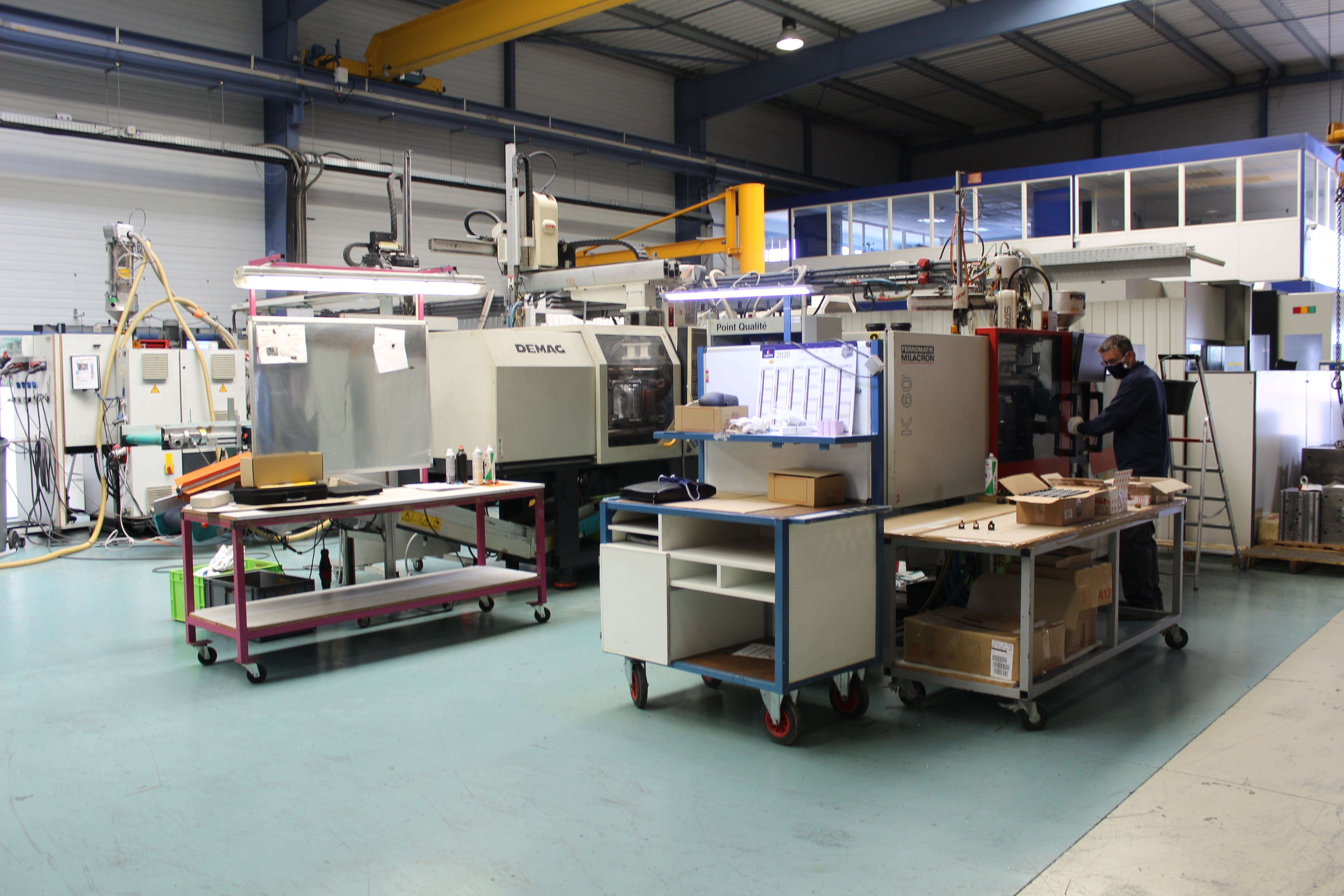 Procédé de fabrication L'injection plastique