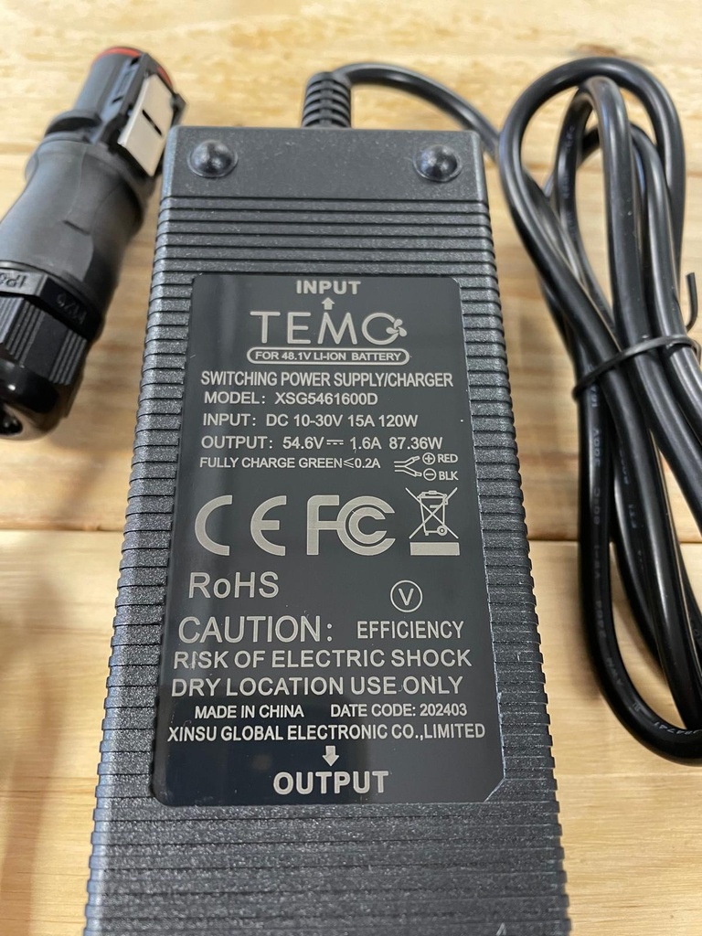 Chargeur - Convertisseur 12V pour TEMO·1000
